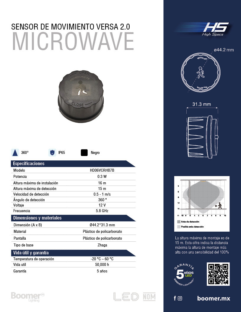 ACCESORIO SENSOR DE MOVIMIENTO PARA UFO VERSA 2.0