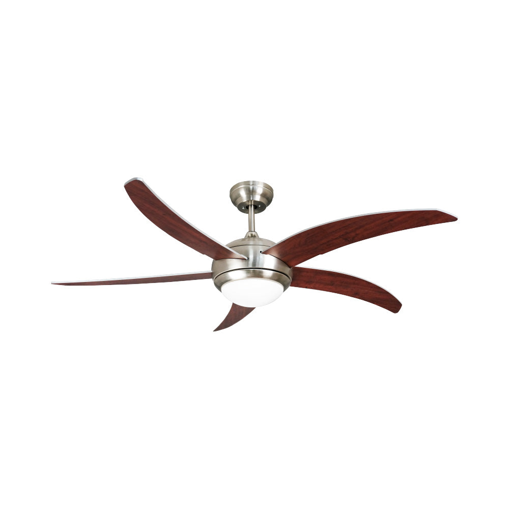 VENTILADOR DE TECHO CON LUZ LED 52″ DF, 6 VELOCIDADES, CCT