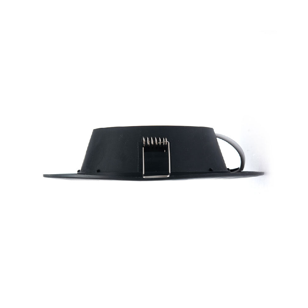 EMPOTRABLE NEGRO 10.5W, LUZ CÁLIDA IP20 BOTE INTEGRAL 1050LM