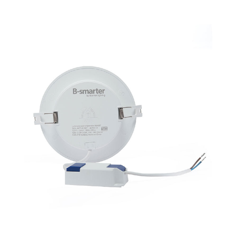 EMPOTRABLE LED INTELIGENTE 12W RGB WIFI 960LM APP ALEXA GOOGLE IP20