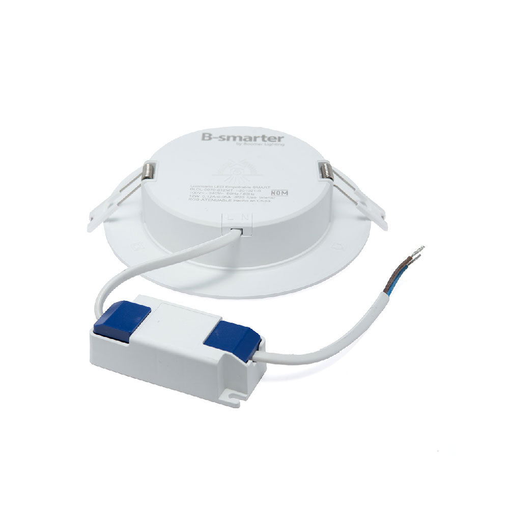 EMPOTRABLE LED INTELIGENTE 12W RGB WIFI 960LM APP ALEXA GOOGLE IP20