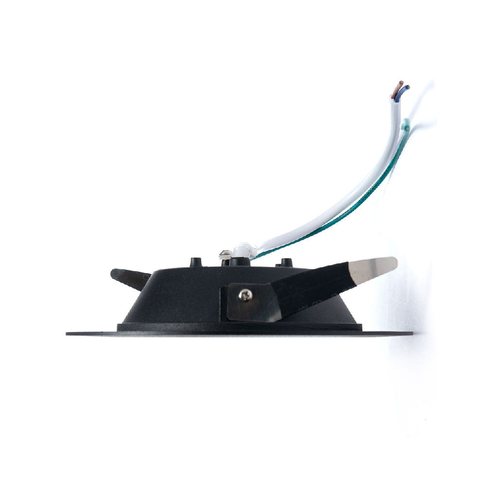 EMPOTRABLE LED NEGRO 12W LUZ NEUTRA 1320 LM IP44 PANDORA