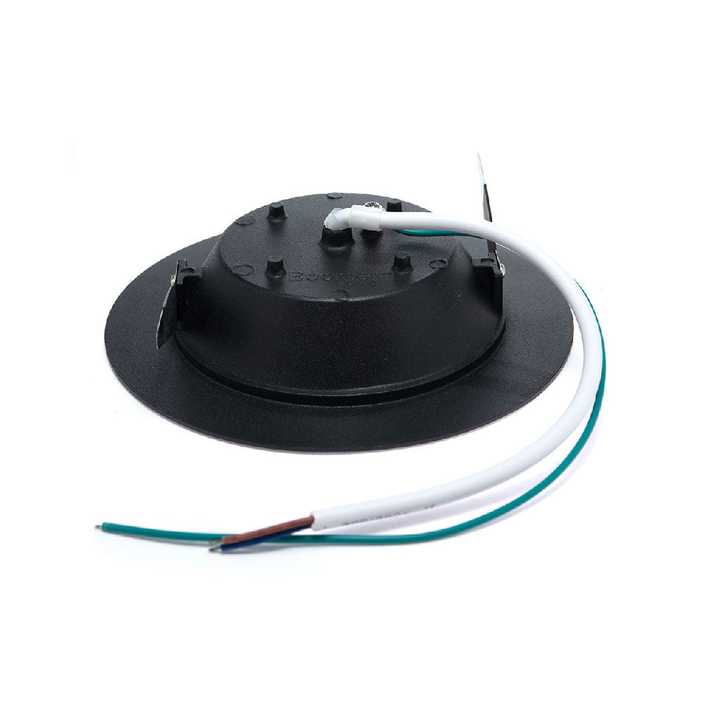 EMPOTRABLE 16W NEGRO, LUZ CÁLIDA, PARA BOTE INTEGRAL,1760LM