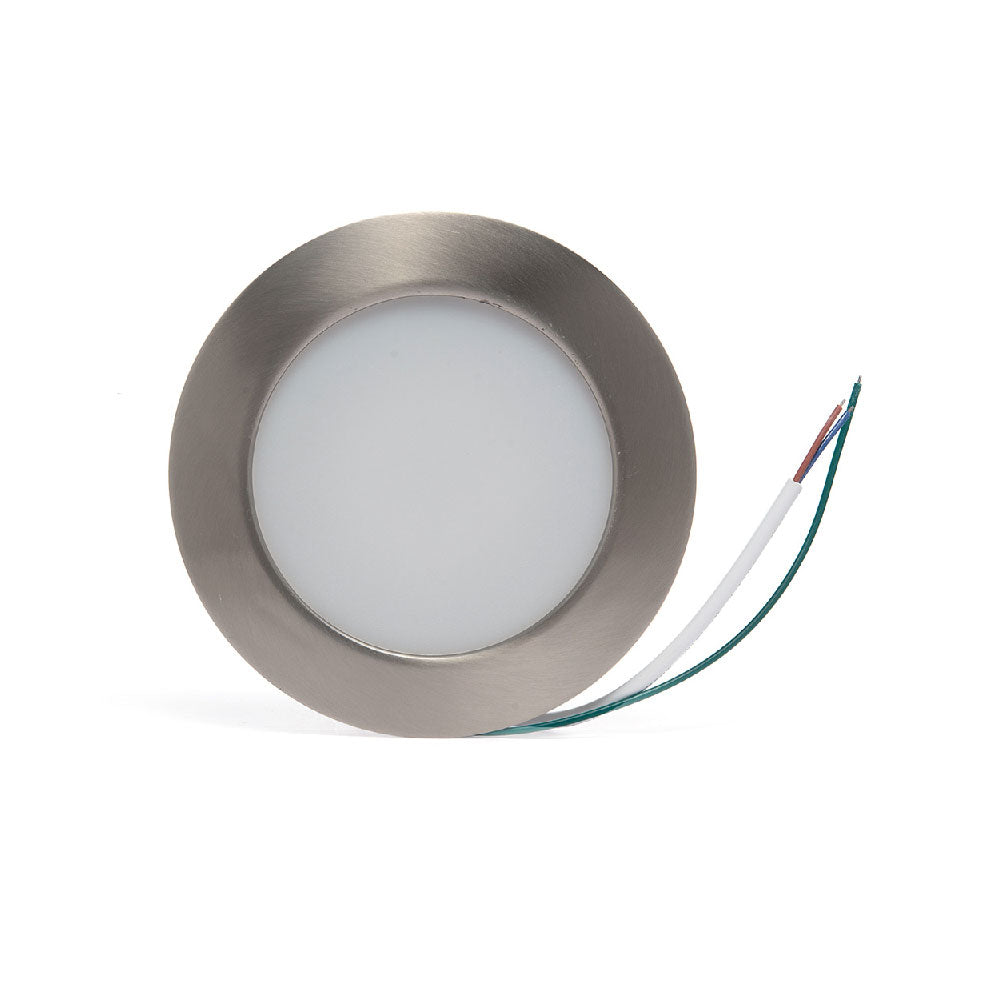 EMPOTRABLE PLATA 12W, LUZ DE DÍA, PARA BOTE INTEGRAL, 1320LM