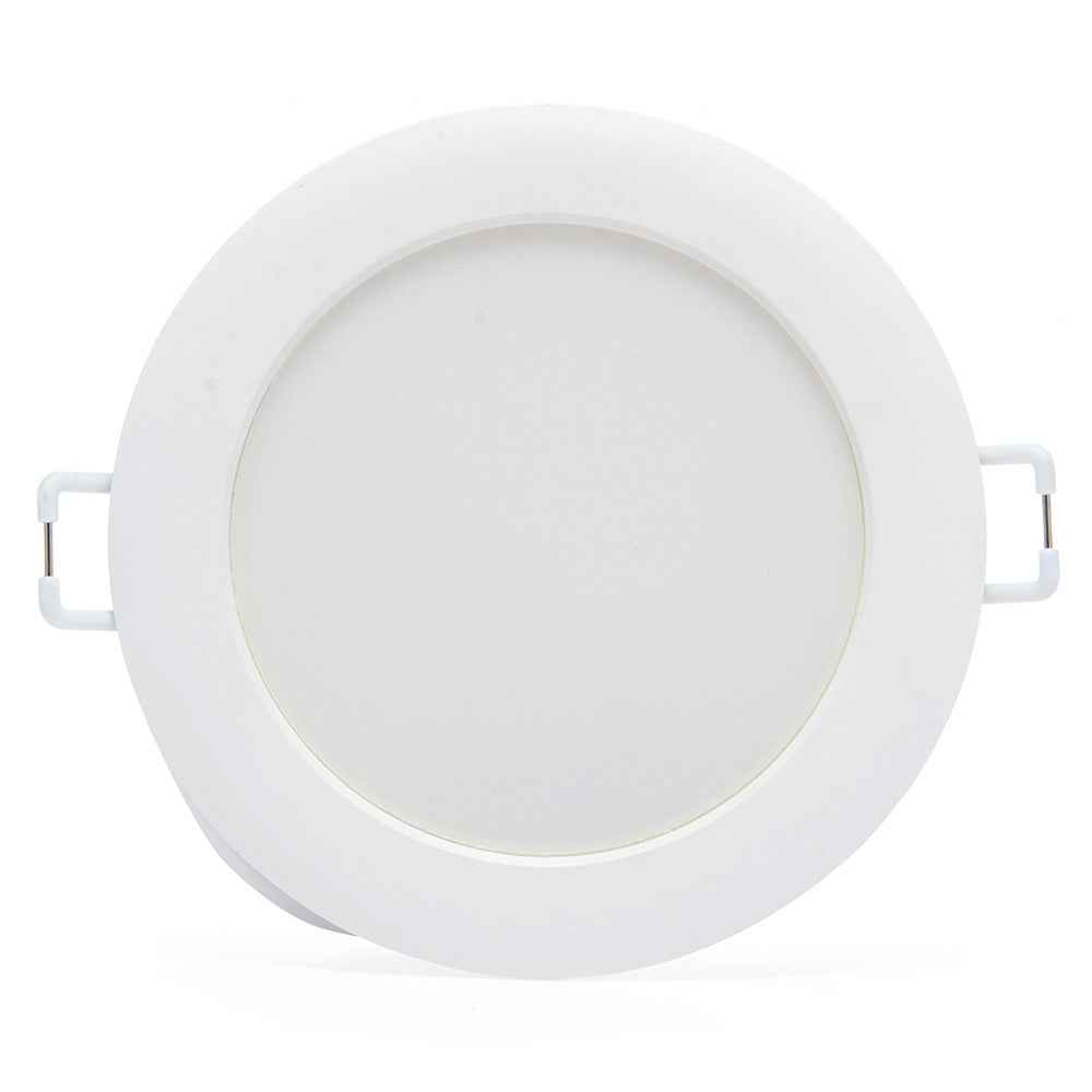 EMPOTRABLE BLANCO, 6W, LUZ CÁLIDA, IP20, BOTE CHICO, 600LM