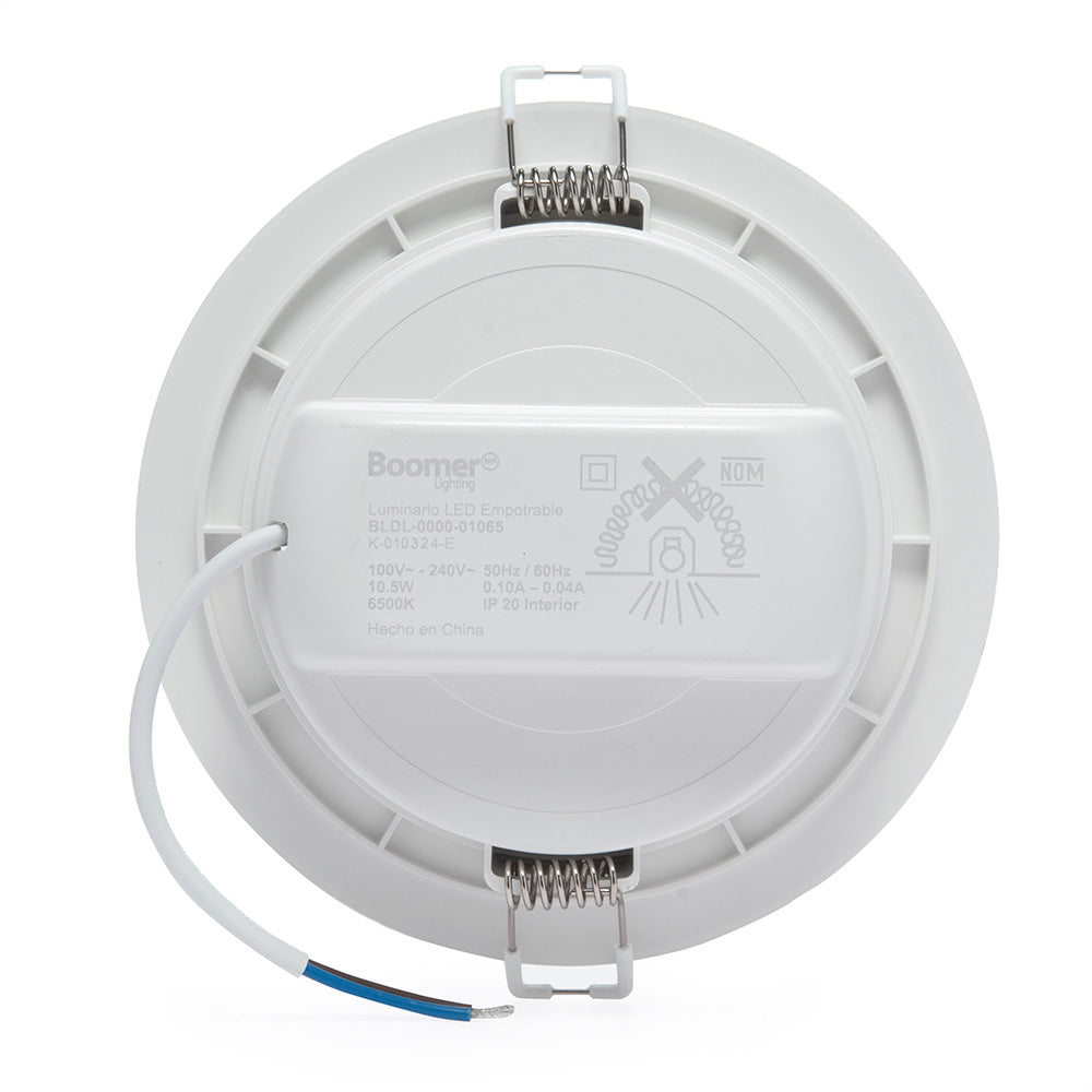 EMPOTRABLE BLANCO 10.5W, LUZ FRÍA, IP20, PARA BOTE, 900LM