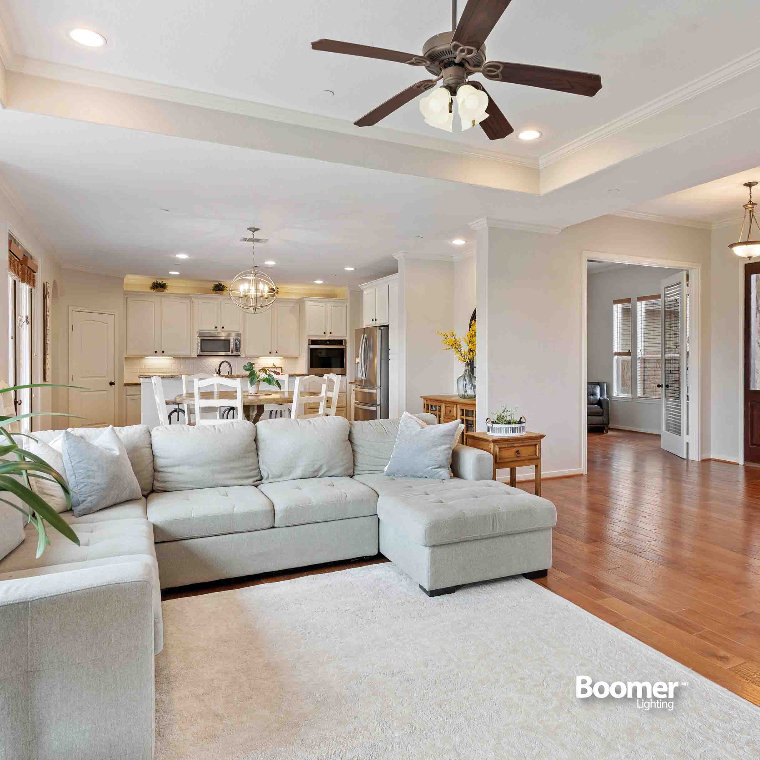 EMPOTRABLE BLANCO 12W, LUZ FRÍA, IP44, PARA BOTE, 1320LM