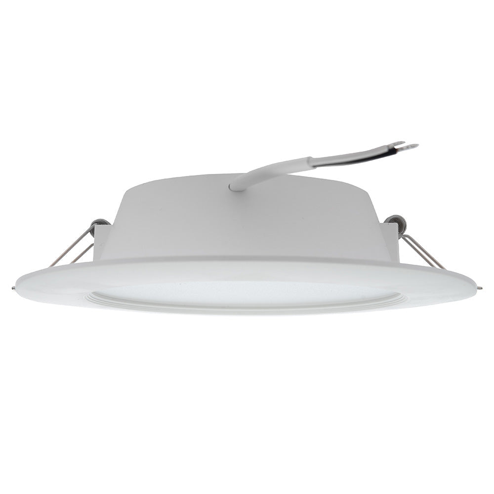 EMPOTRABLE BLANCO 10.5W, LUZ CÁLIDA, IP20, PARA BOTE, 1050LM