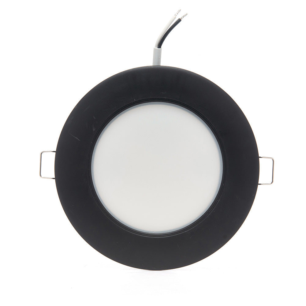 EMPOTRABLE NEGRO 6W, LUZ NEUTRA, IP20, BOTE CHICO, 600LM, ATENUABLE