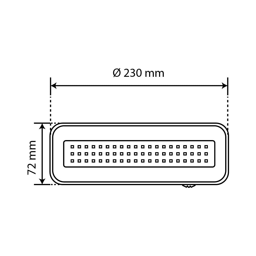LÁMPARA DE EMERGENCIA, 5W, RECARGABLE, INTERIOR, 200LM