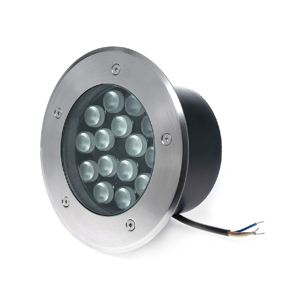 EMPOTRABLE LED Redondo A PISO, 15W, 100-240V~ IP66 3000 k