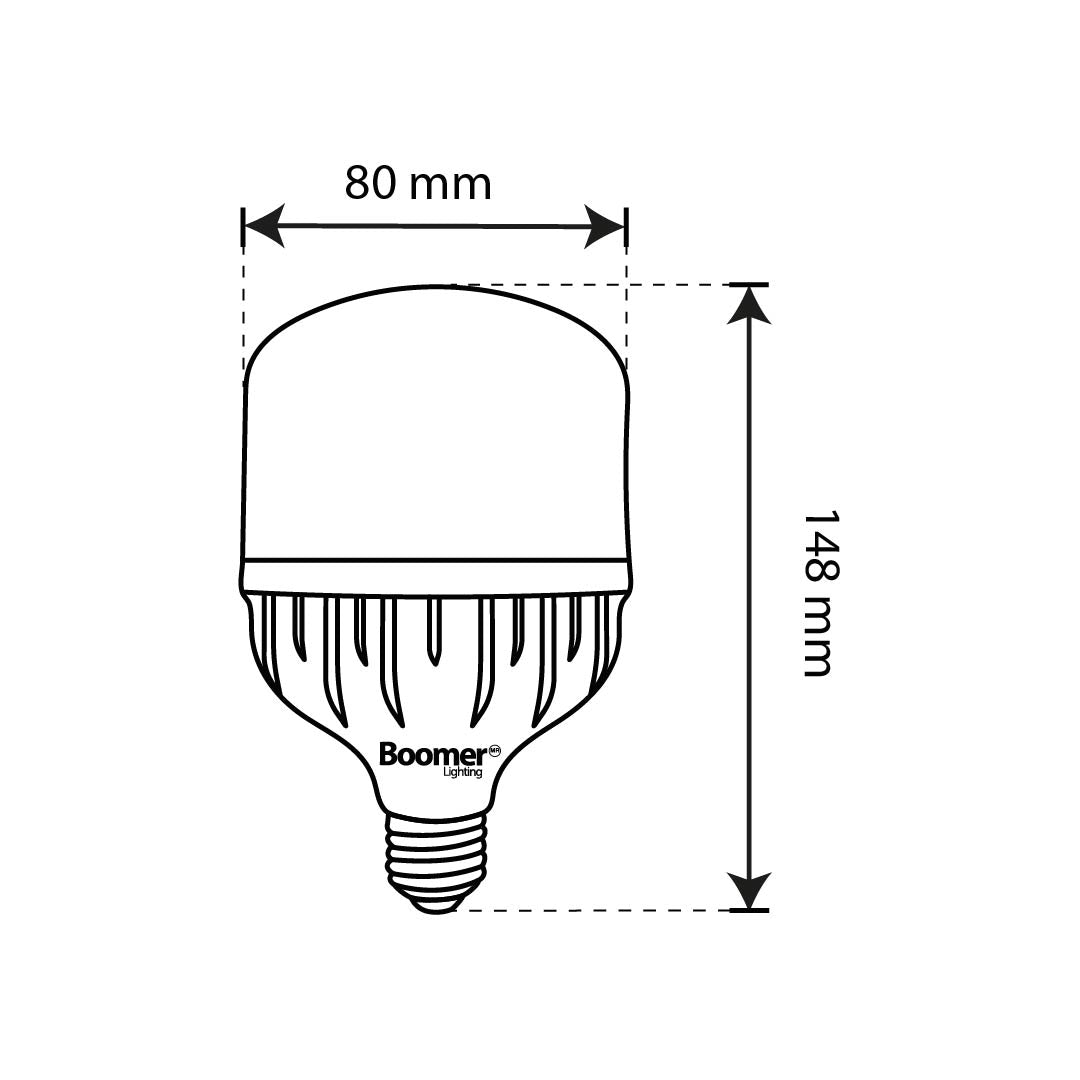 FOCO LED ALTA POTENCIA T, 20W, LUZ FRÍA, 1800 LM