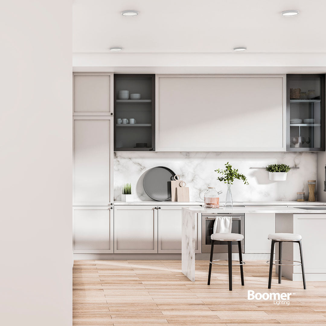 LÁMPARA PANEL ÓPTICO REDONDO PARA SOBREPONER, 24W, LUZ FRÍA
