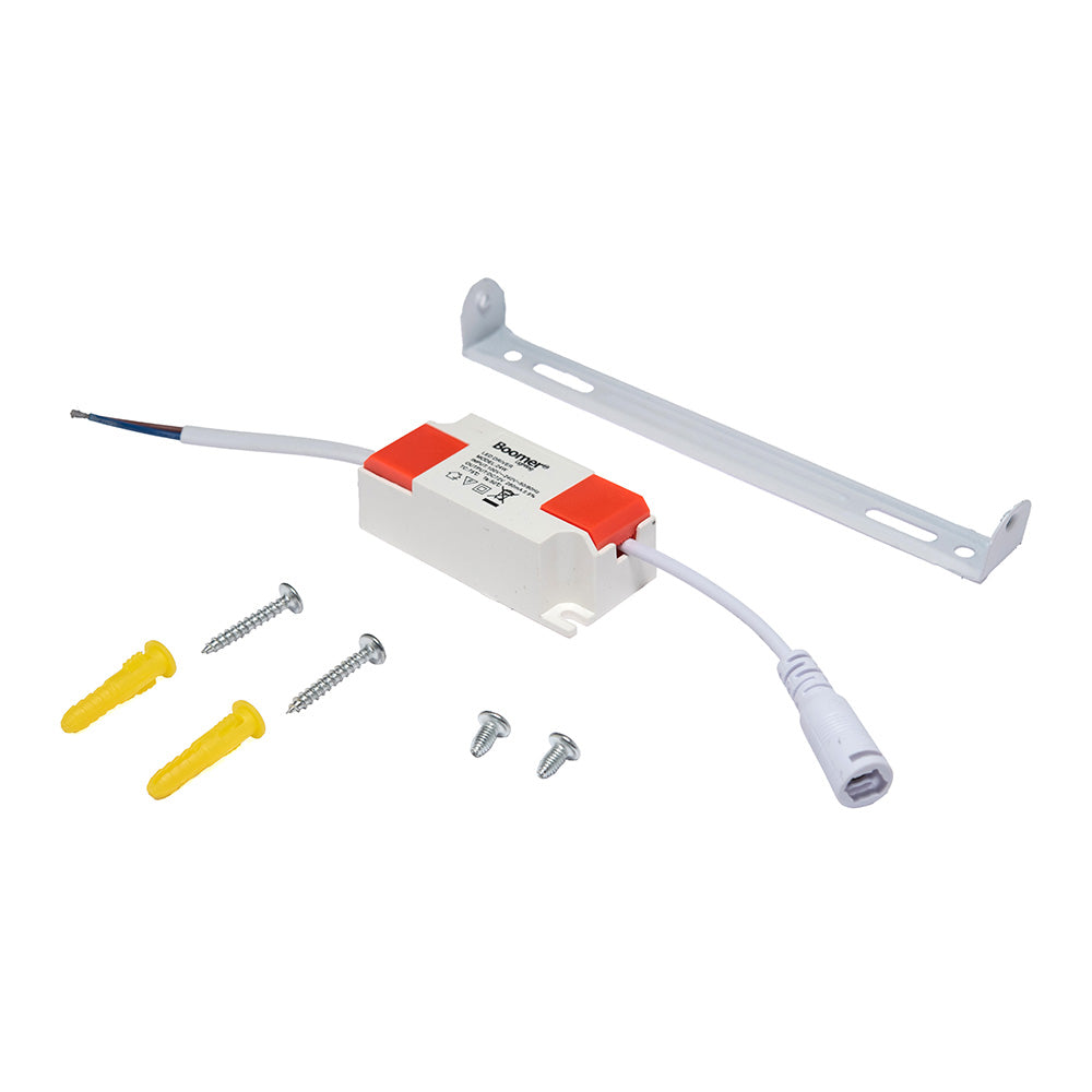 LÁMPARA PANEL ÓPTICO REDONDO PARA SOBREPONER, 24W, LUZ FRÍA