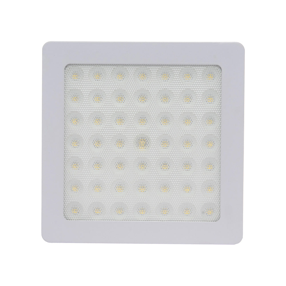 LÁMPARA PANEL ÓPTICO CUADRADO PARA SOBREPONER, 24W, LUZ FRÍA