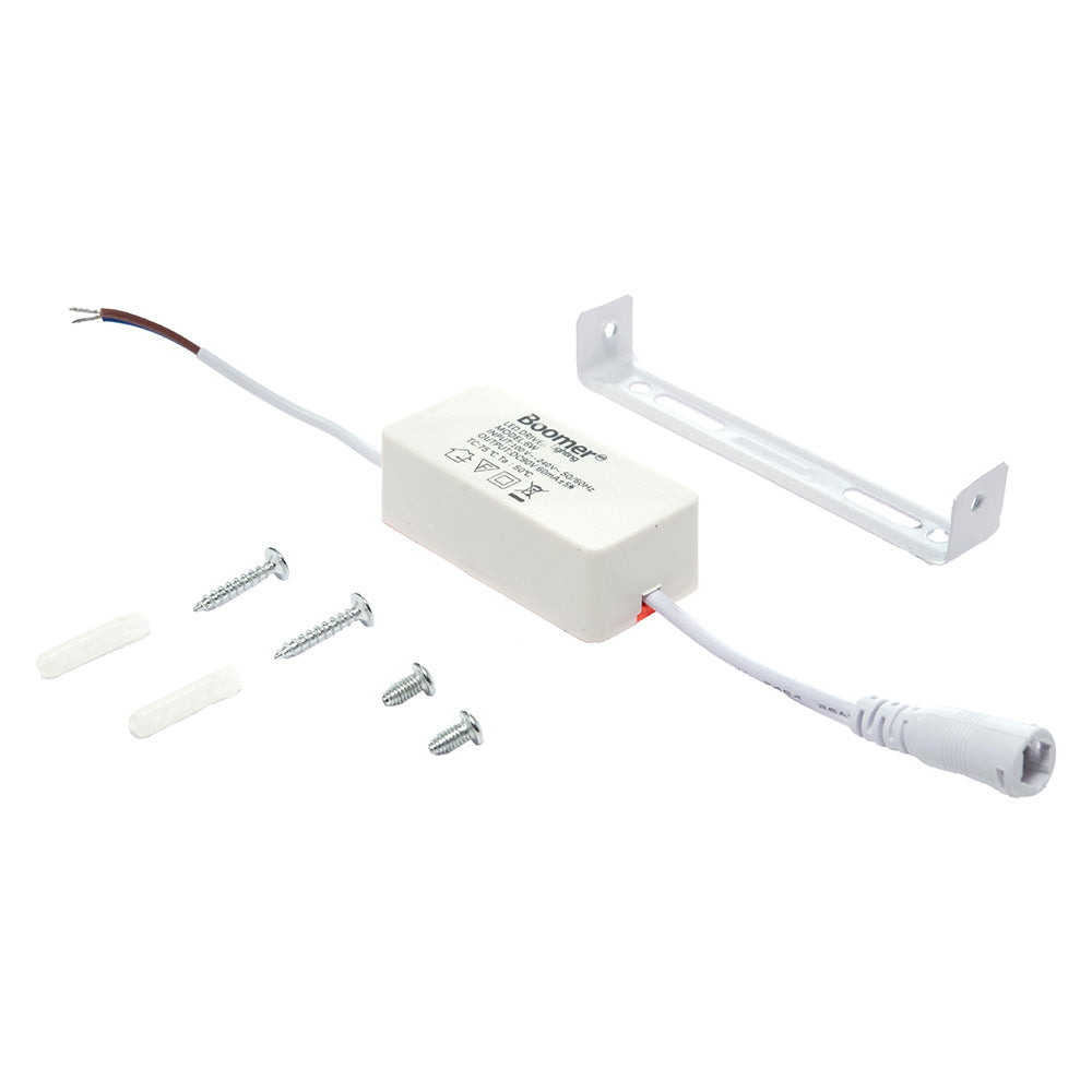 LÁMPARA PANEL LED CUADRADO PARA SOBREPONER, 6W, LUZ FRÍA