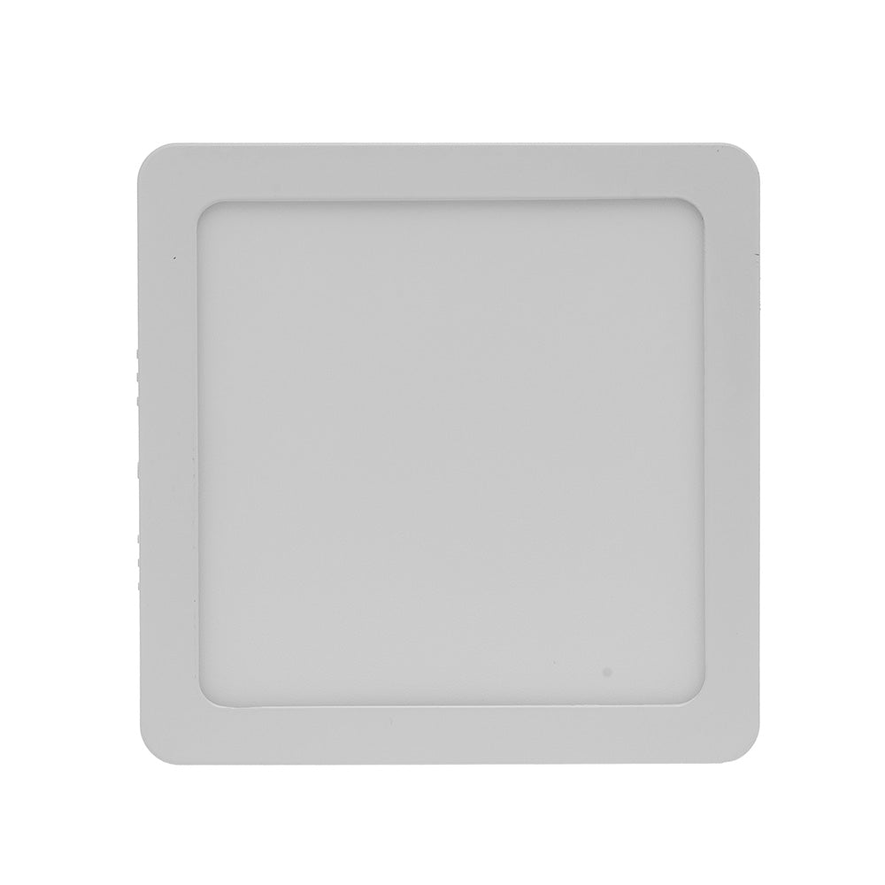 LÁMPARA PANEL LED CUADRADO PARA SOBREPONER, 12W, LUZ FRÍA