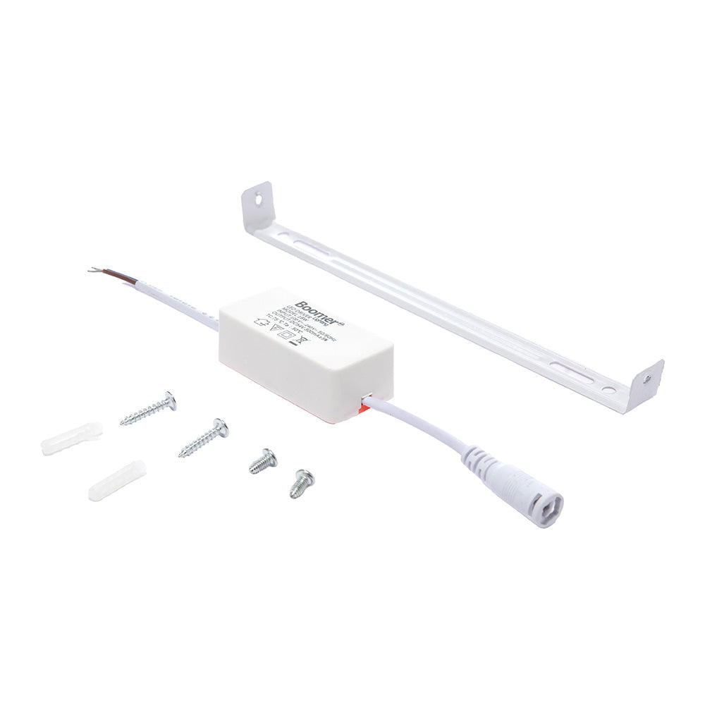 LÁMPARA PANEL LED CUADRADO PARA SOBREPONER, 18W, LUZ FRÍA