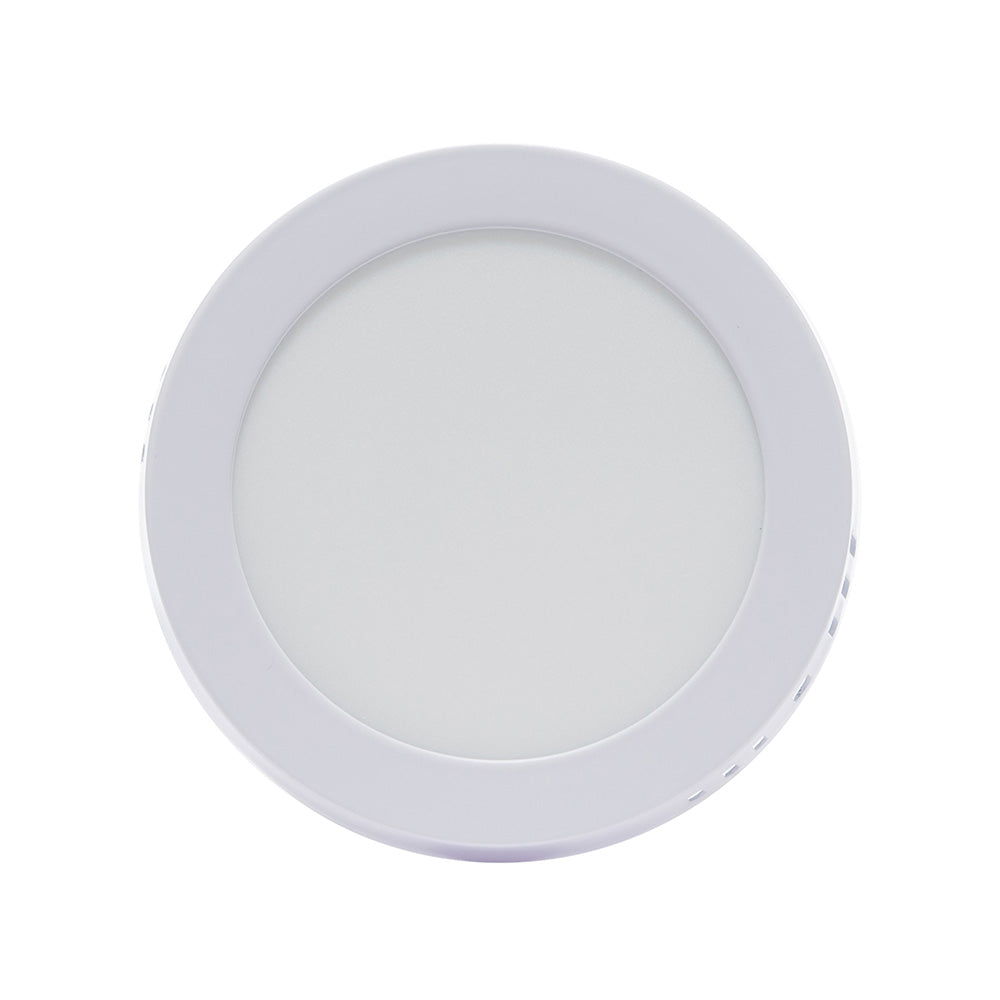 LÁMPARA PANEL LED REDONDO PARA SOBREPONER, 6W, LUZ FRÍA