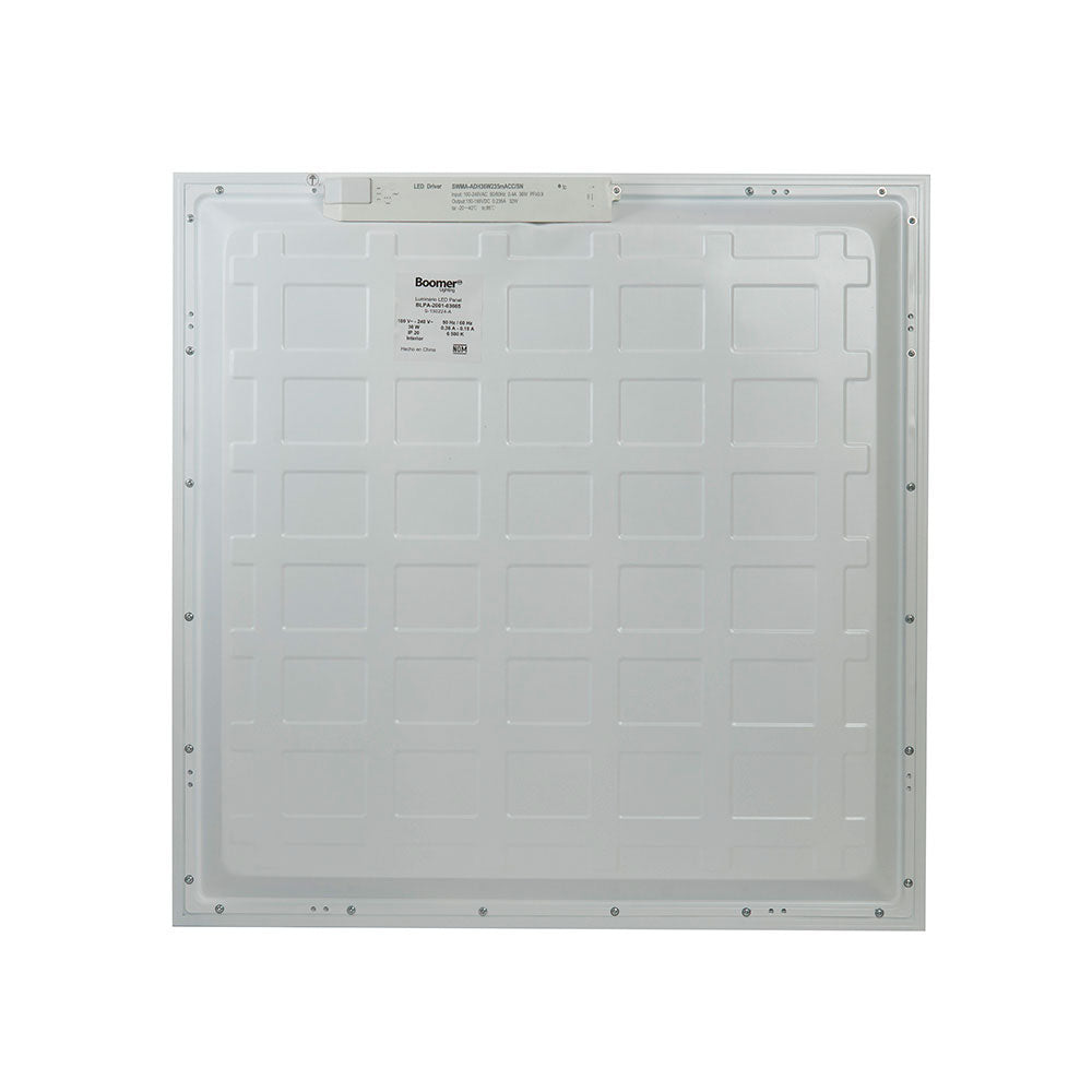 PANEL LED EMPOTRABLE .60*.60, 36W, LUZ FRÍA, INTERIOR