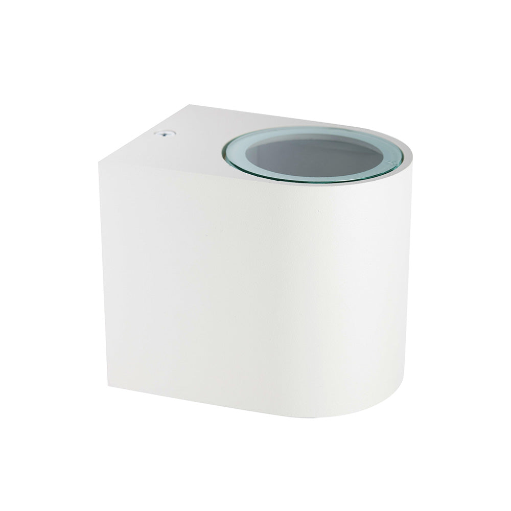 LÁMPARA ARBOTANTE PARA PARED S BLANCO, BASE GU10, 6.5W, EXT