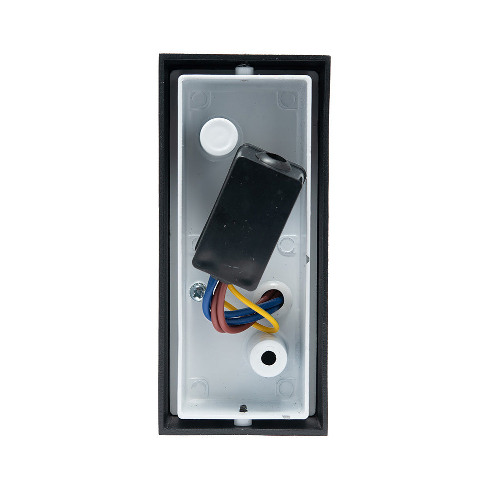 LÁMPARA ARBOTANTE PARA PARED SS NEGRO, BASE GU10, 13W, EXT