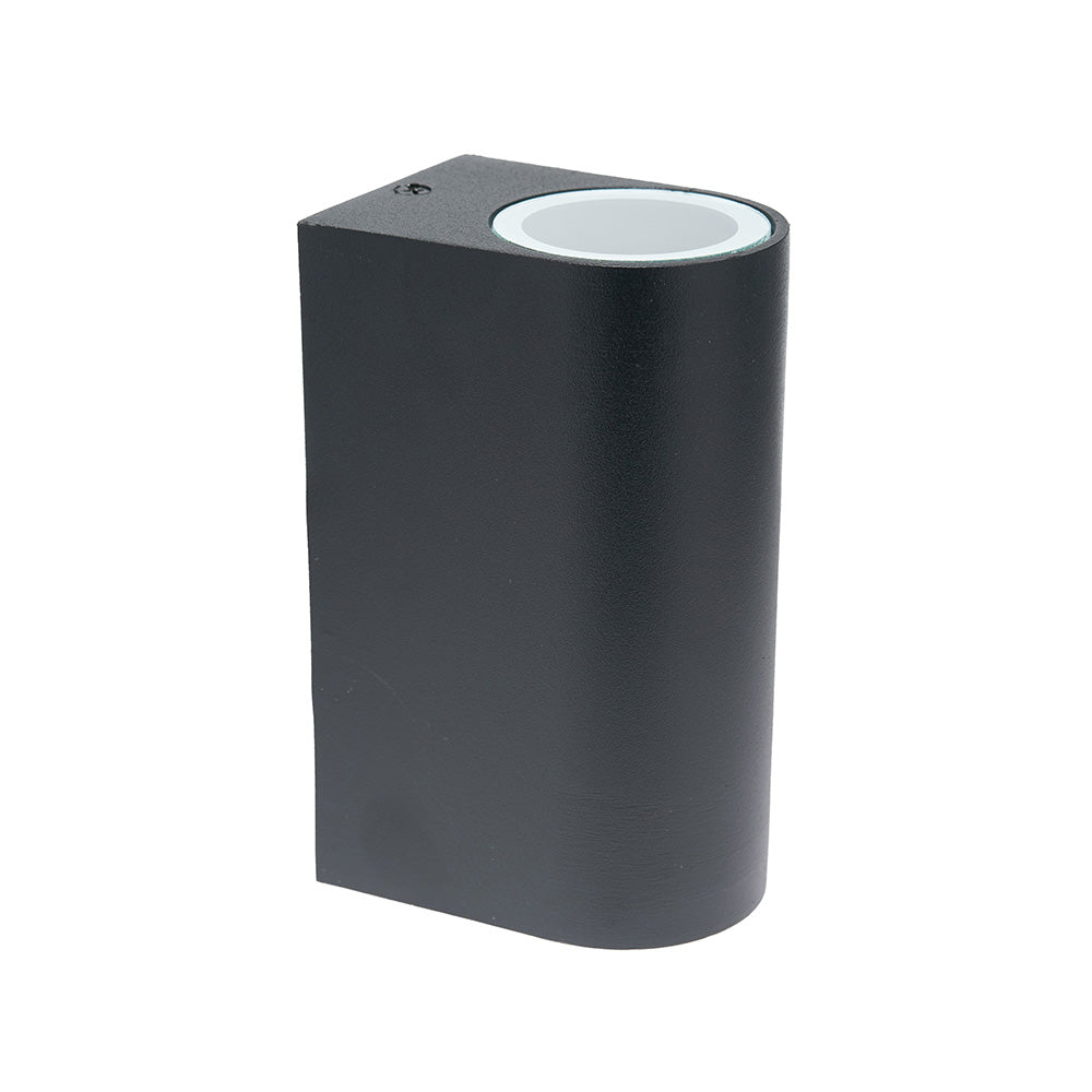 LÁMPARA ARBOTANTE PARA PARED SS NEGRO, BASE GU10, 13W, EXT