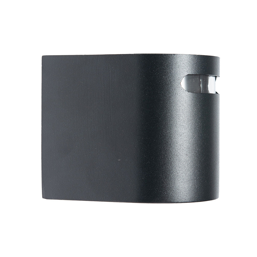 LÁMPARA ARBOTANTE R NEGRO , BASE GU10, 6.5 W, EXTERIOR