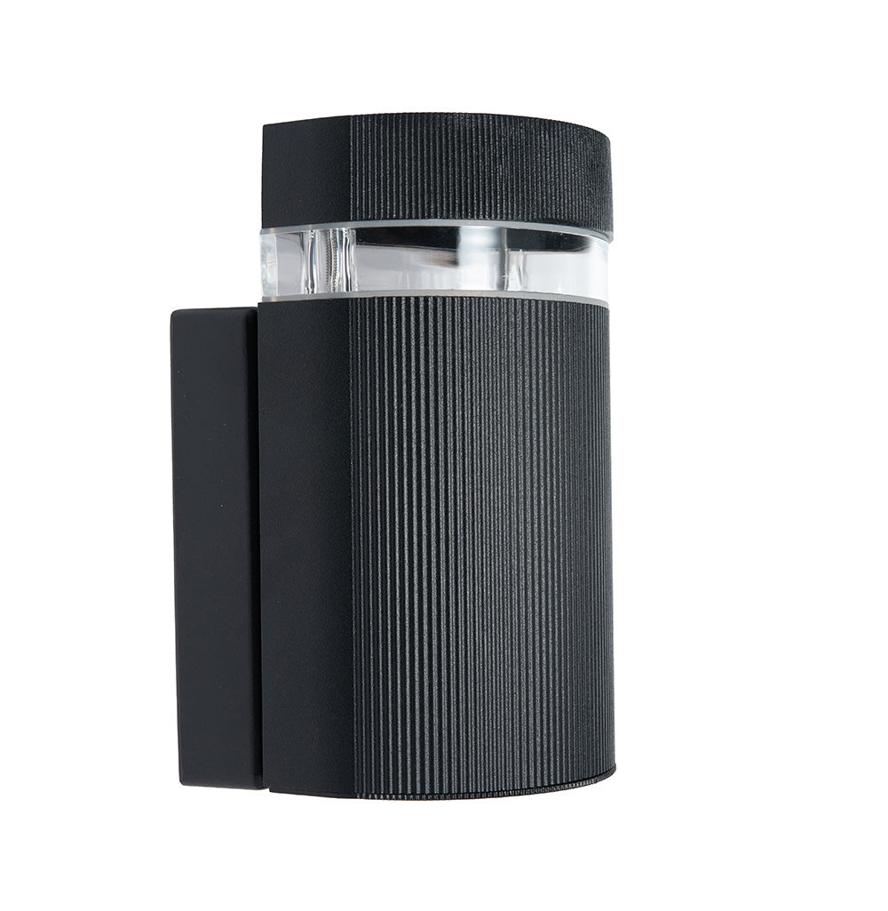 LÁMPARA ARBOTANTE W NEGRO , BASE GU10, 6.5 W, EXTERIOR