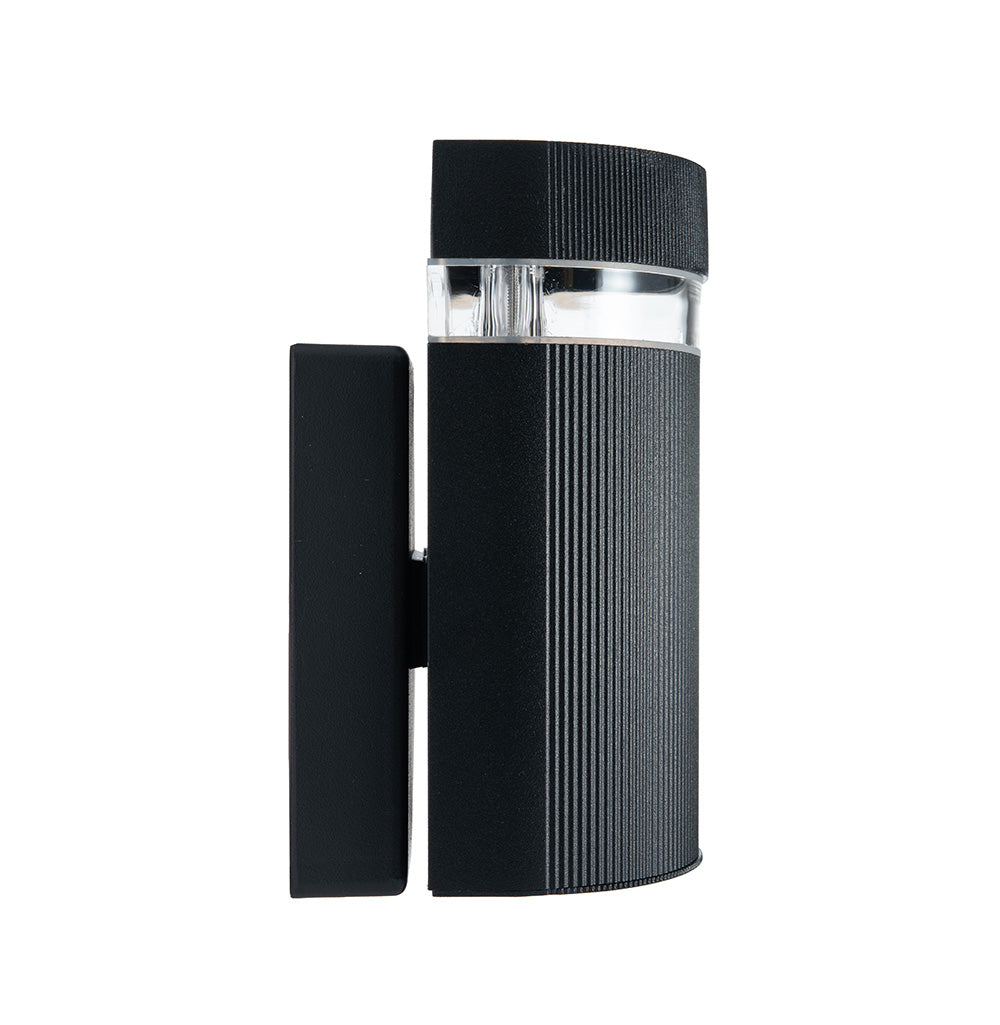 LÁMPARA ARBOTANTE W NEGRO , BASE GU10, 6.5 W, EXTERIOR