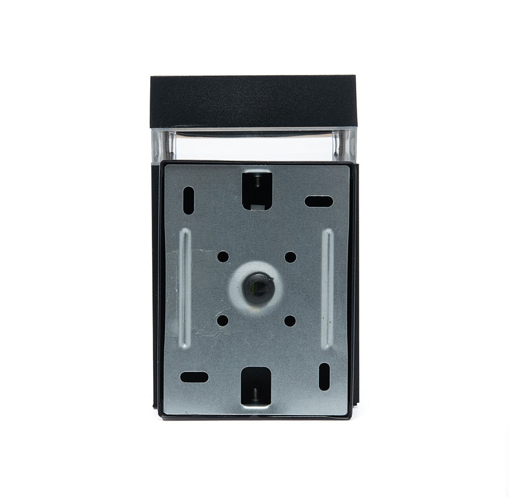 LÁMPARA ARBOTANTE W NEGRO , BASE GU10, 6.5 W, EXTERIOR