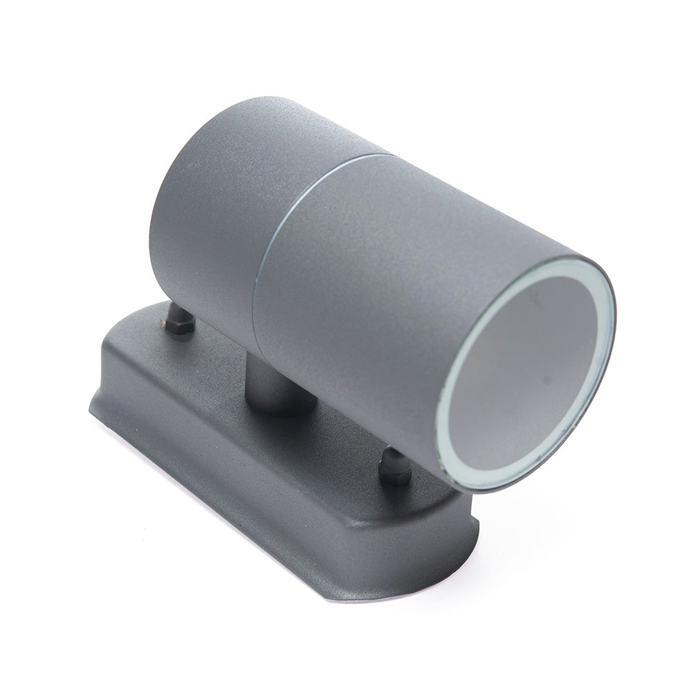 LÁMPARA ARBOTANTE VISION GRIS, BASE GU10, 6.5 W, EXTERIOR