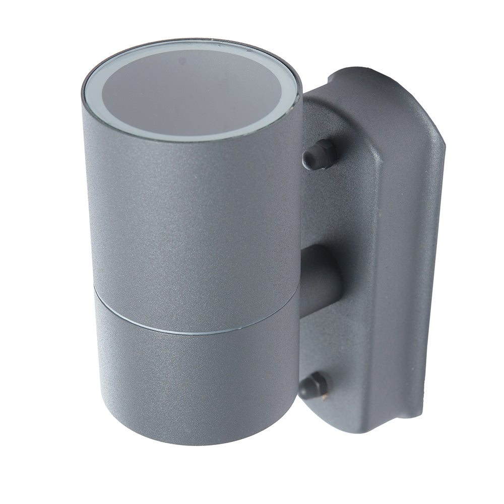 LÁMPARA ARBOTANTE VISION GRIS, BASE GU10, 6.5 W, EXTERIOR