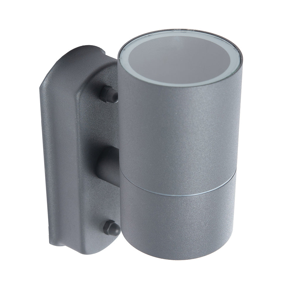 LÁMPARA ARBOTANTE VISION GRIS, BASE GU10, 6.5 W, EXTERIOR