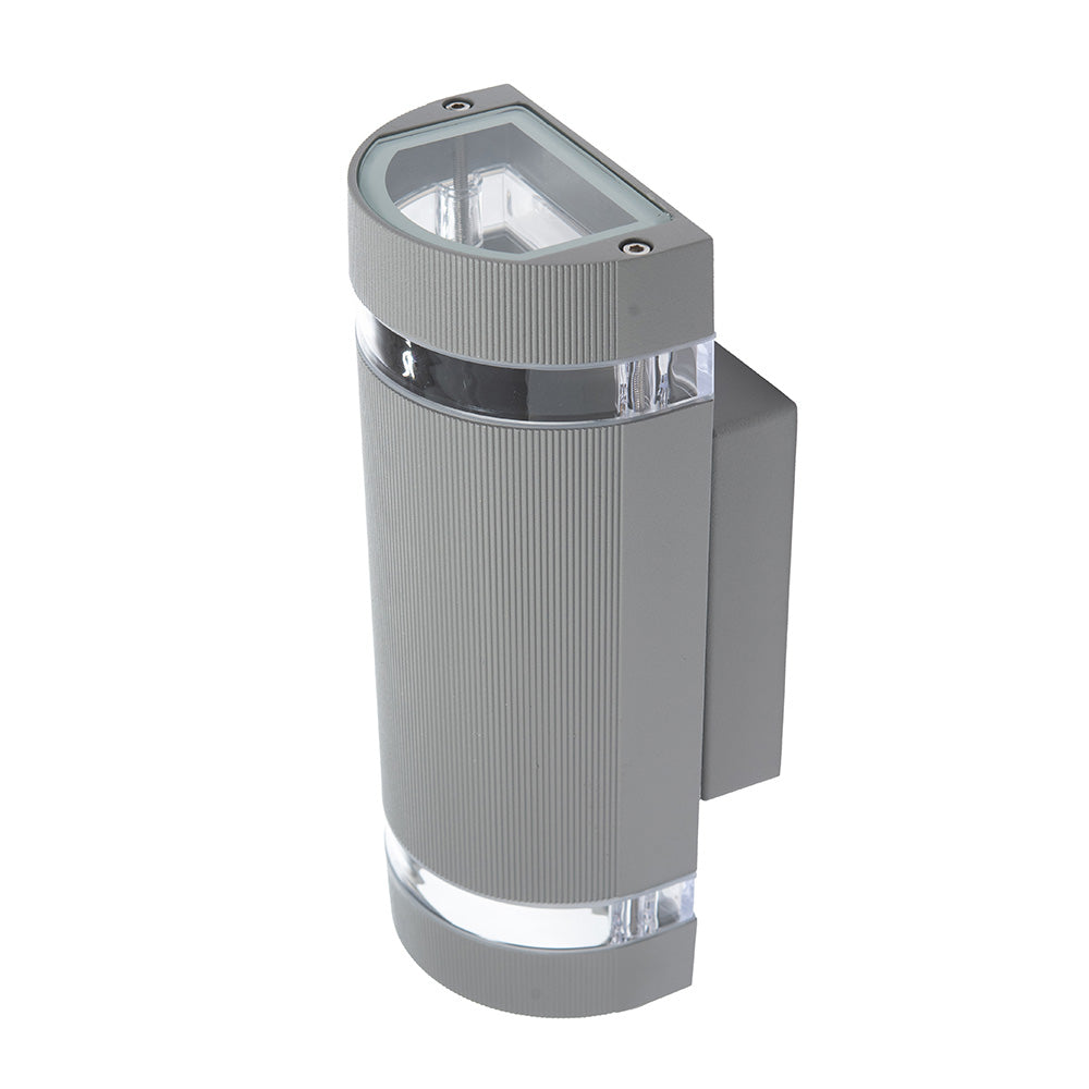 LÁMPARA ARBOTANTE WW GRIS, BASE GU10, 13 W, EXTERIOR