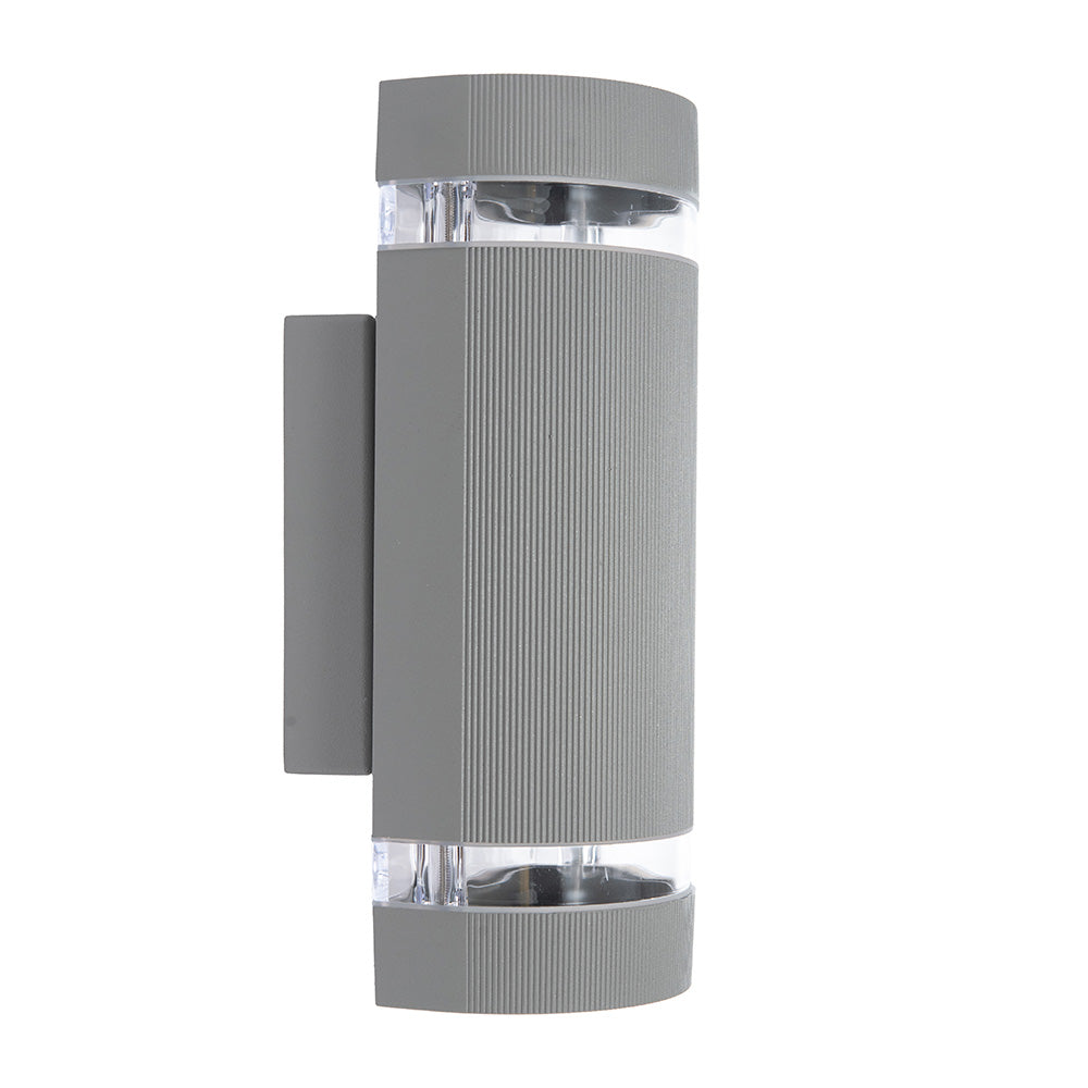 LÁMPARA ARBOTANTE WW GRIS, BASE GU10, 13 W, EXTERIOR