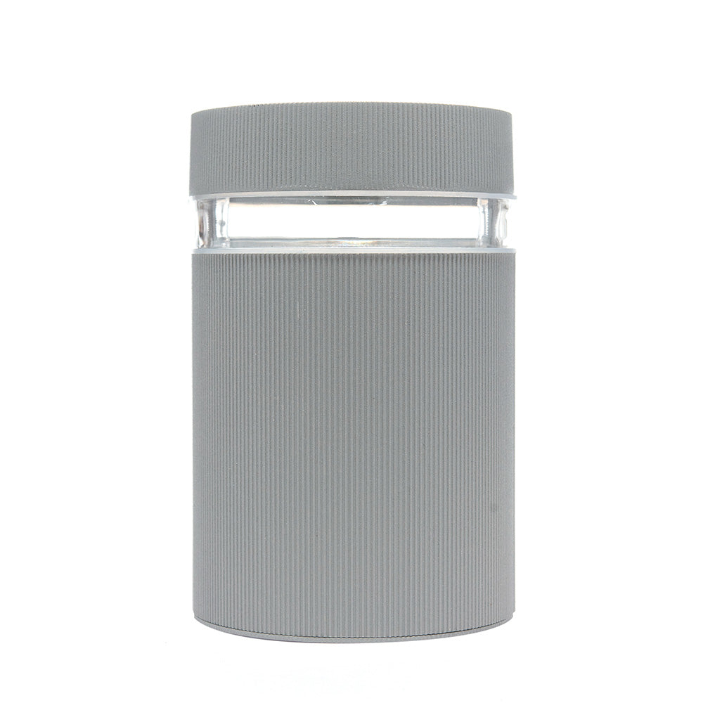LÁMPARA ARBOTANTE W GRIS, BASE GU10, 6.5 W, EXTERIOR