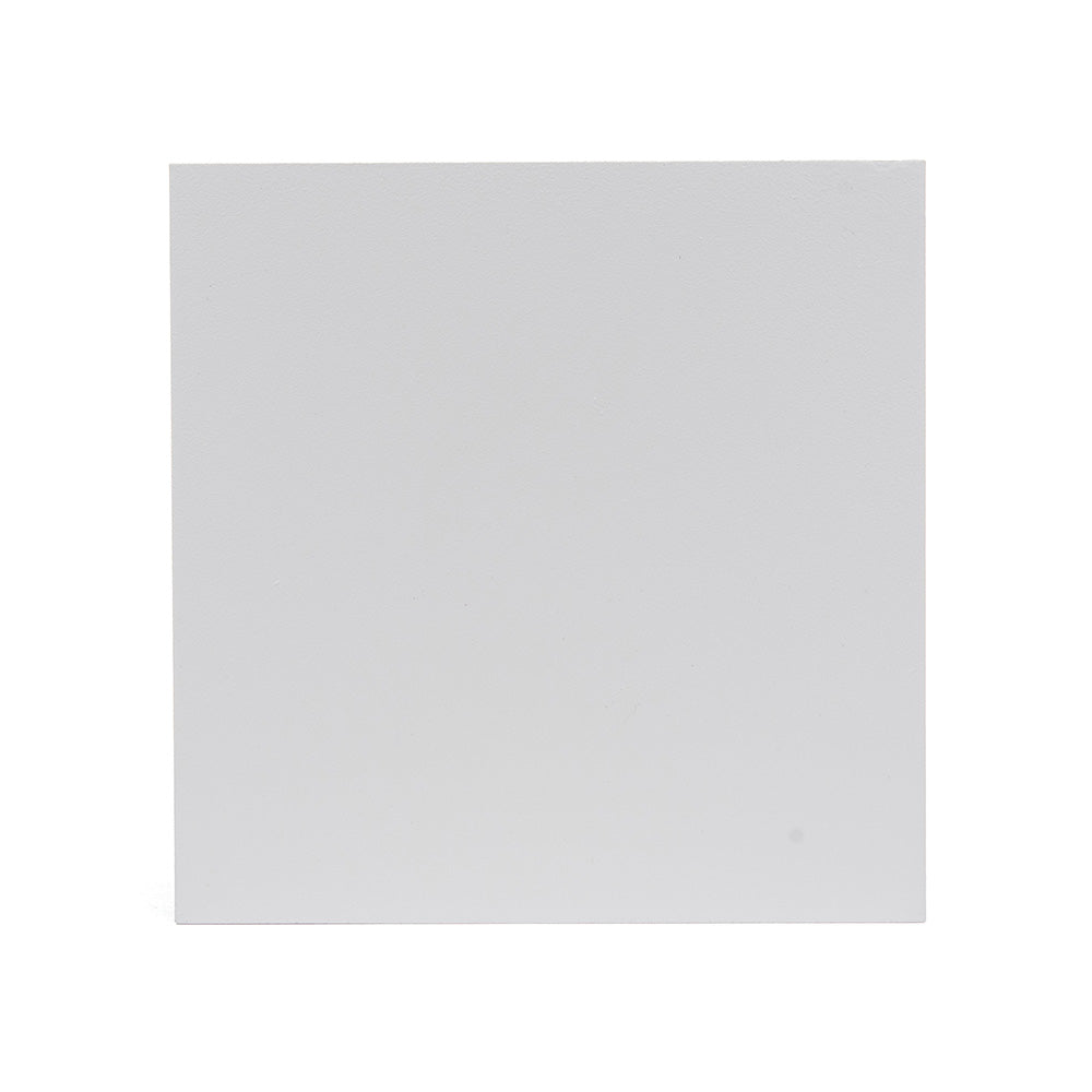 LÁMPARA ARBOTANTE BOX 3D BLANCO, 6W, LUZ CÁLIDA, EXTERIOR