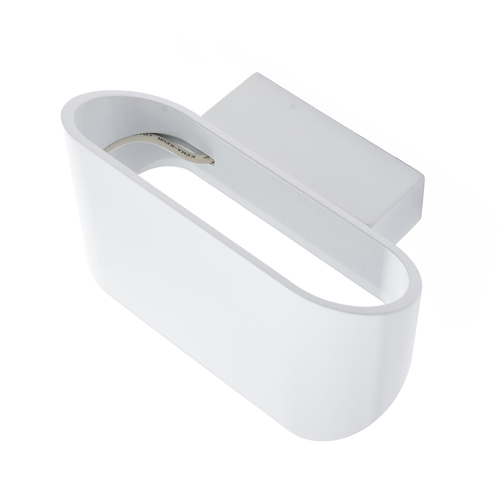 LÁMPARA ARBOTANTE BOX BLANCO, 3W, LUZ CÁLIDA, INTERIOR