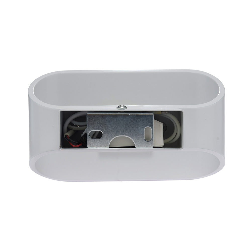 LÁMPARA ARBOTANTE BOX BLANCO, 3W, LUZ CÁLIDA, INTERIOR