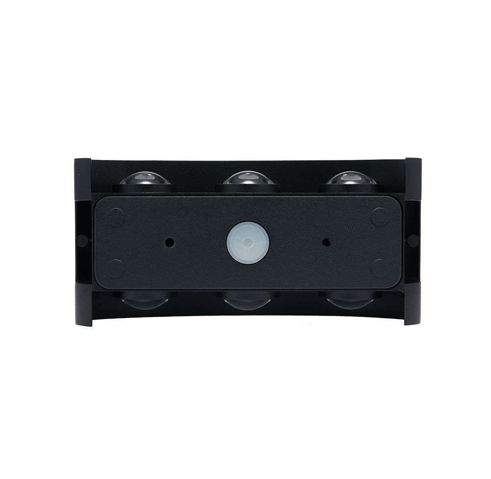 LÁMPARA ARBOTANTE 3 LIGHT NEGRO, 6W, LUZ CÁLIDA, EXTERIOR