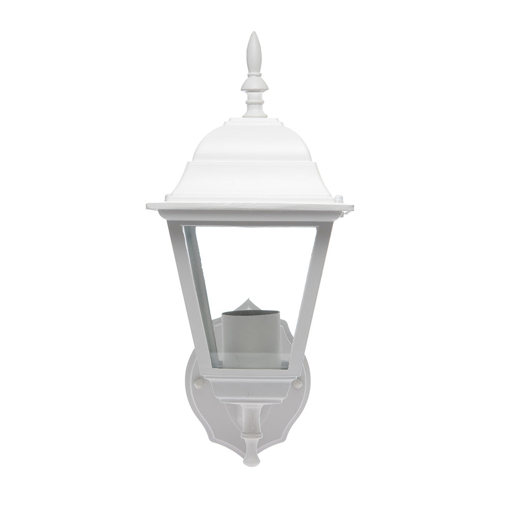 FAROL DECORATIVO PARA PARED LONDON BLANCO, 15W, BASE E27