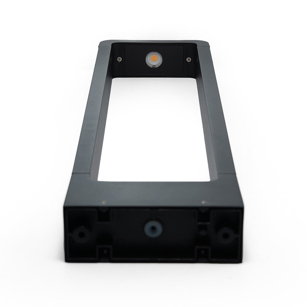 LÁMPARA BOLARDO DUBAI DOOR, 7W, LUZ CÁLIDA, EXTERIOR