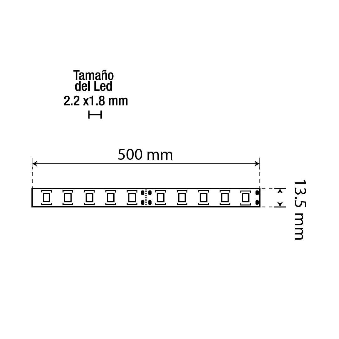 TIRA DE LUCES LED SMART, 24W, RGB, INTERIOR, MANEJO POR APP