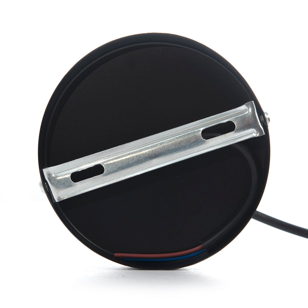 LÁMPARA COLGANTE ALESSIO NEGRO, 15 W, BASE E27, INTERIOR, AL