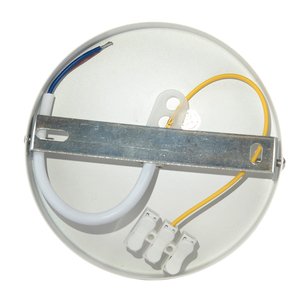 LÁMPARA COLGANTE ELIO BLANCO, 15 W, BASE E27, INTERIOR, AL