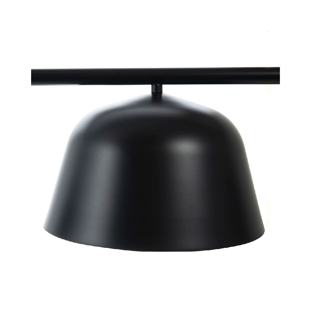 LÁMPARA COLGANTE TERZO NEGRO, 45 W, BASE E27, INTERIOR, AL