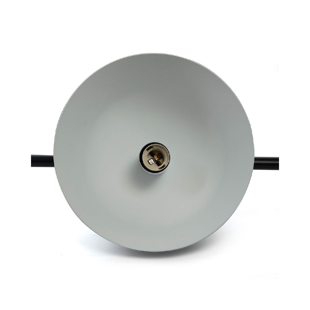 LÁMPARA COLGANTE TERZO NEGRO, 45 W, BASE E27, INTERIOR, AL