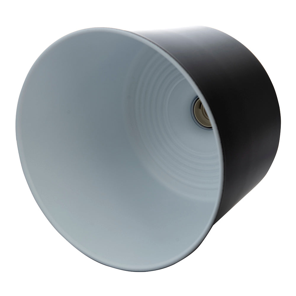 LÁMPARA COLGANTE GIANNI NEGRO, 15 W, BASE E27, INTERIOR, AL