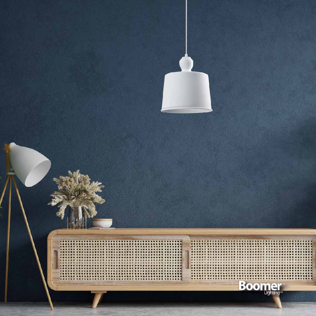 LÁMPARA COLGANTE GIANNI NEGRO, 15 W, BASE E27, INTERIOR, AL